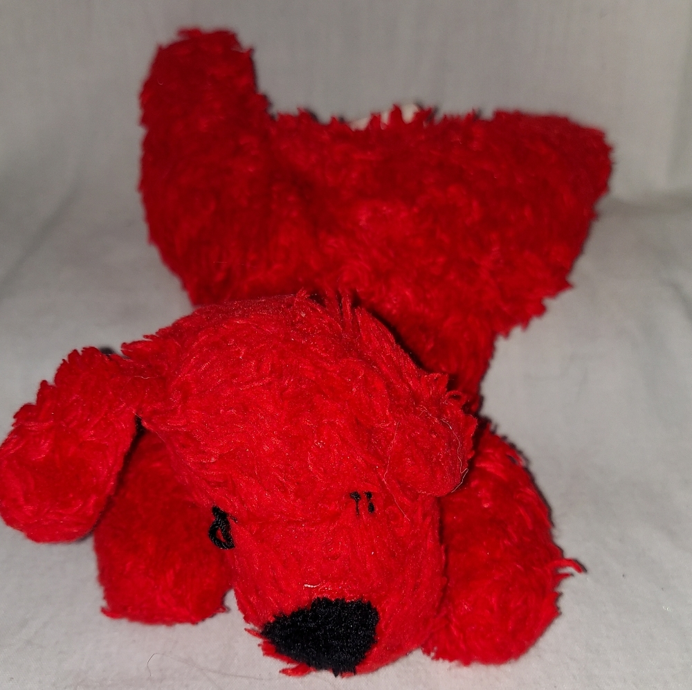 Red dog plush